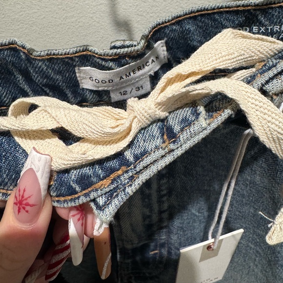 Good American Barrel Jeans NWT - Picture 7 of 9